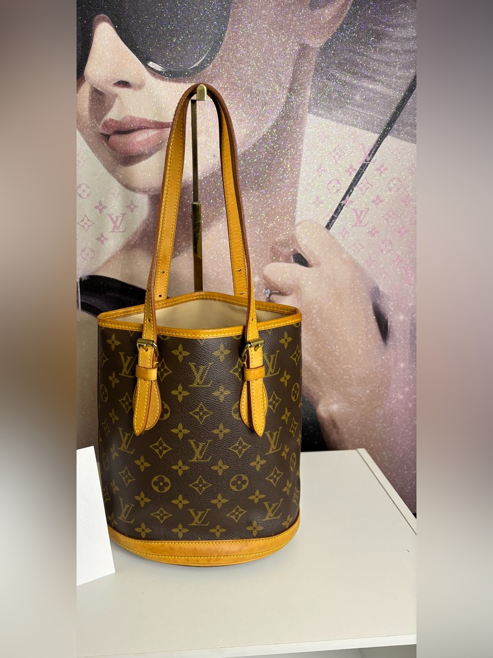 Louis Vuitton Monogram PM Bucket Bag